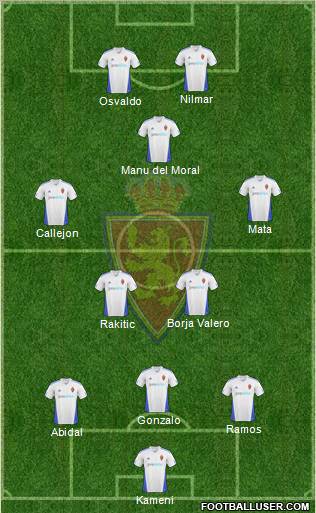 R. Zaragoza S.A.D. Formation 2011