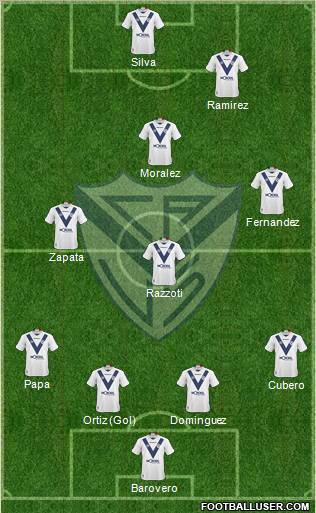 Vélez Sarsfield Formation 2011