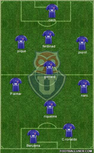 CF Universidad de Chile Formation 2011