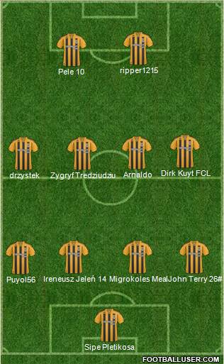 Hull City Formation 2011