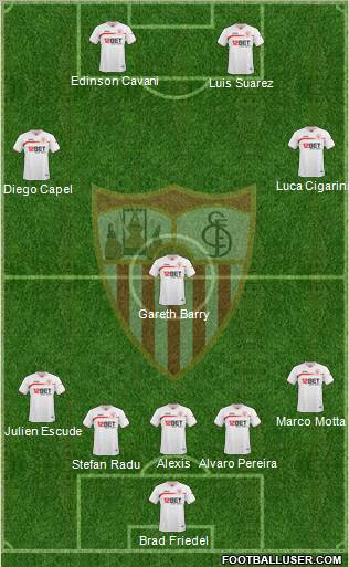 Sevilla F.C., S.A.D. Formation 2011