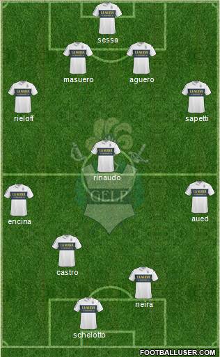 Gimnasia y Esgrima de La Plata Formation 2011
