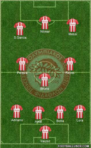 Olympiakos SF Piraeus Formation 2011