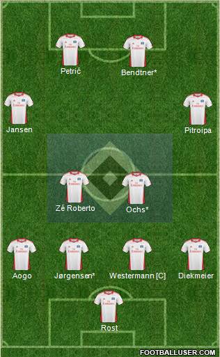Hamburger SV Formation 2011