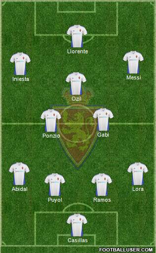 R. Zaragoza S.A.D. Formation 2011