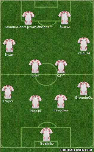 U.A.E. Formation 2011