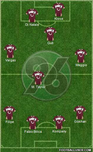 Hannover 96 Formation 2011
