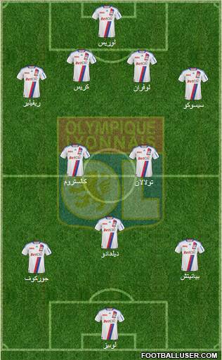Olympique Lyonnais Formation 2011