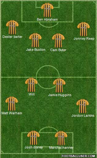 Hull City Formation 2011