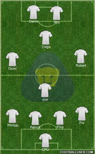 Club Pumas de Cuernavaca Formation 2011