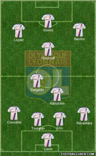 Olympique Lyonnais Formation 2011