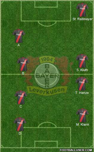 Bayer 04 Leverkusen Formation 2011