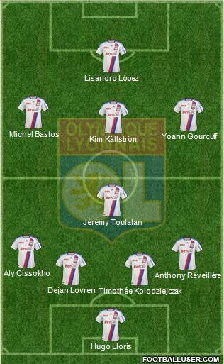 Olympique Lyonnais Formation 2011