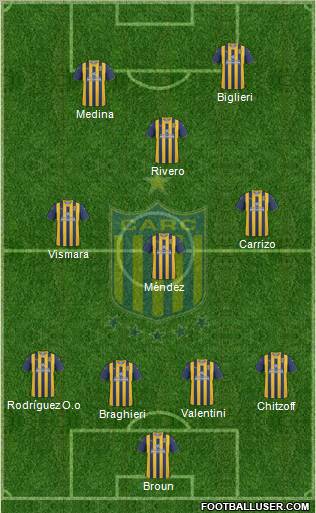 Rosario Central Formation 2011