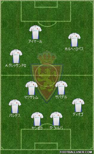 R. Zaragoza S.A.D. Formation 2011