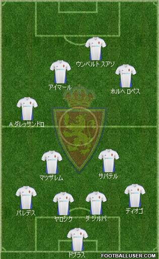 R. Zaragoza S.A.D. Formation 2011