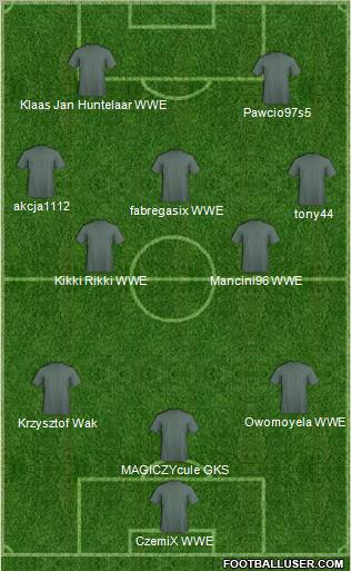 England Formation 2011