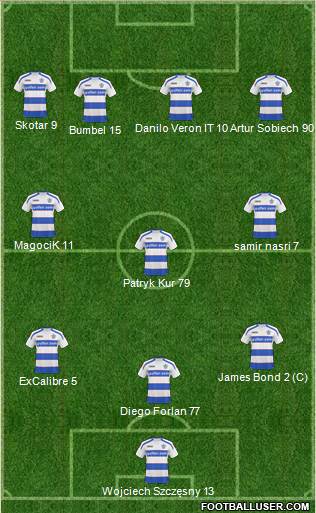 Queens Park Rangers football formation