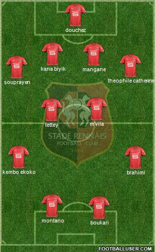 Stade Rennais Football Club Formation 2011