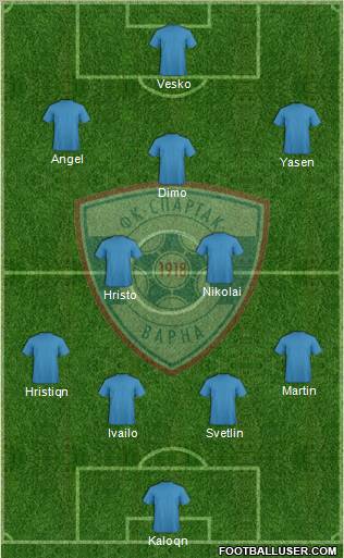 Spartak (Varna) Formation 2011