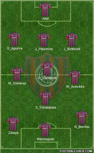 San Lorenzo de Almagro Formation 2011
