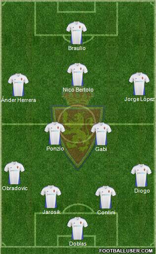 R. Zaragoza S.A.D. Formation 2011