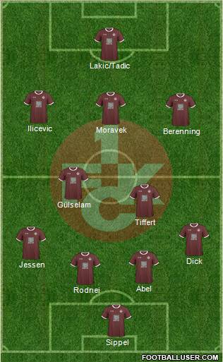 1.FC Kaiserslautern Formation 2011