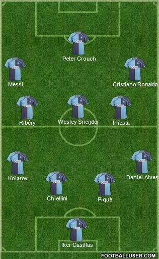Wycombe Wanderers Formation 2011