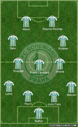Bohemians Prague Formation 2011