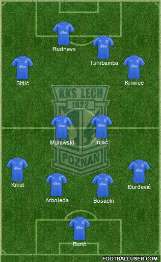 Lech Poznan Formation 2011