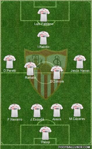 Sevilla F.C., S.A.D. Formation 2011