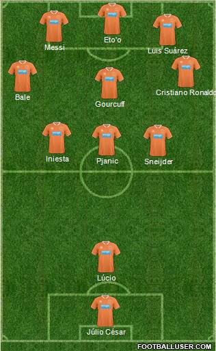 Blackpool football formation