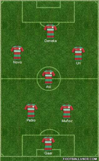 A Portuguesa D Formation 2011
