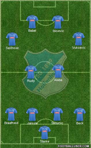 TSG 1899 Hoffenheim Formation 2011
