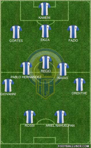 Hércules C.F., S.A.D. Formation 2011