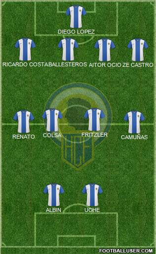 Hércules C.F., S.A.D. Formation 2011