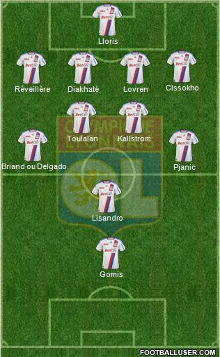 Olympique Lyonnais Formation 2011