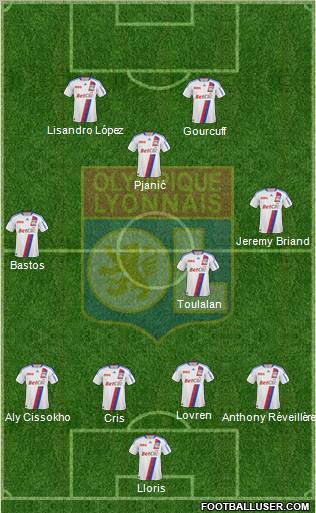 Olympique Lyonnais Formation 2011