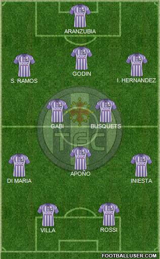 Toulouse Football Club Formation 2011