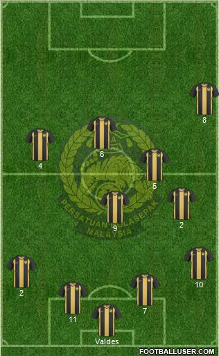 Malaysia Formation 2011