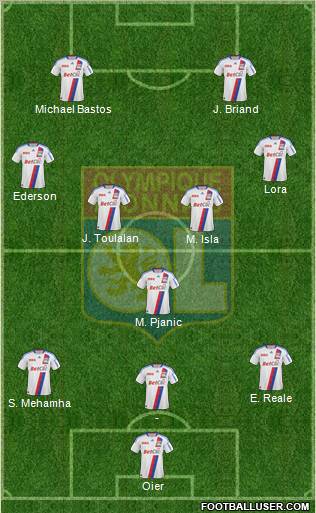 Olympique Lyonnais Formation 2011