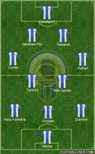 Hércules C.F., S.A.D. Formation 2011