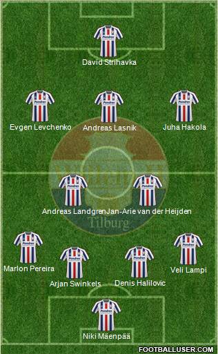 Willem II Formation 2011