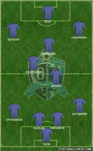 Dinamo Tbilisi Formation 2011