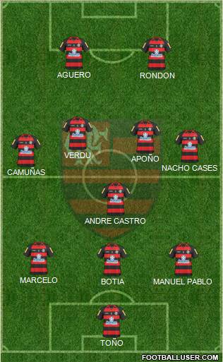 CR Flamengo Formation 2011
