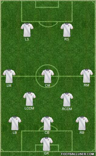 U.S.A. Formation 2011