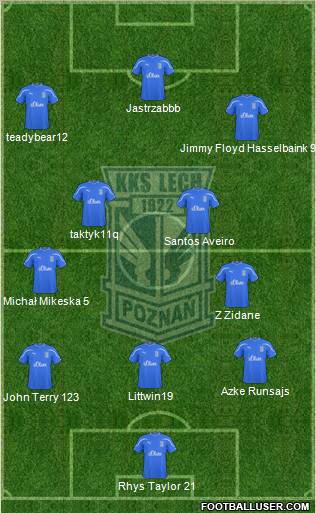 Lech Poznan Formation 2011