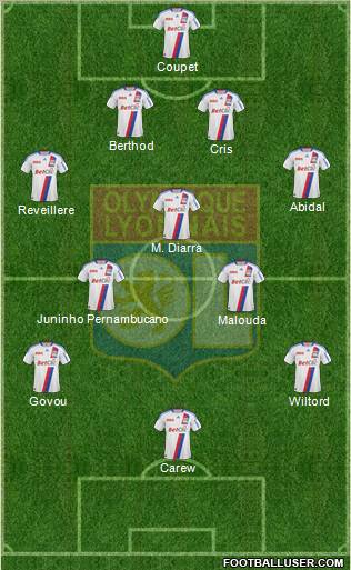 Olympique Lyonnais Formation 2011