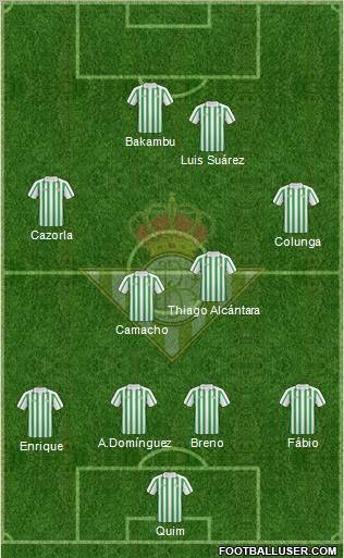 Real Betis B., S.A.D. Formation 2011