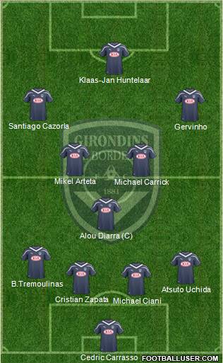 FC Girondins de Bordeaux Formation 2011